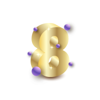 -Pngtree-golden-3d-number-eight_5869490.png